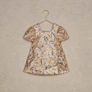 Noralee EUC Sequin Bronze Daisy Dress